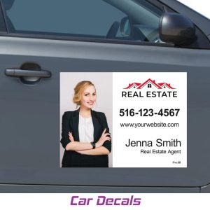 Car Decals-Real Estate