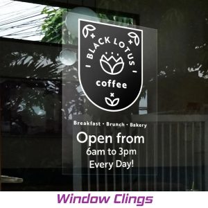 Window Clings-Real Estate